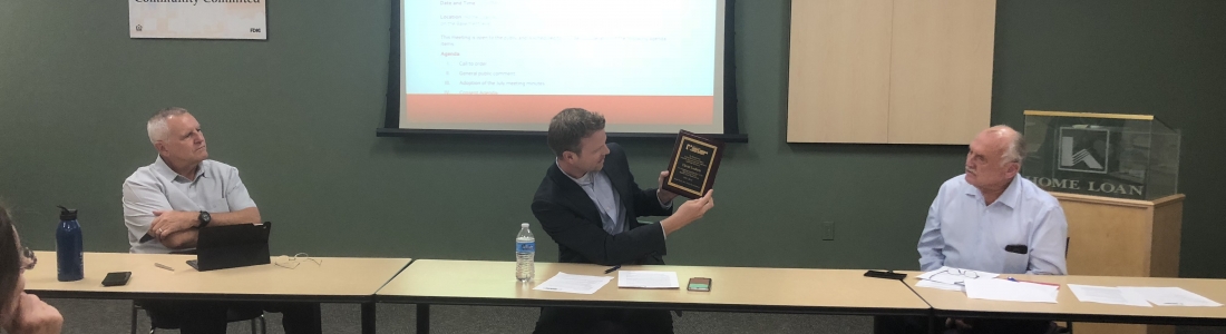 Board Honors David Ludlam For His Service Board Honors David Ludlam For His Service